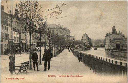 Epinal - Le Quai des Bons-Enfants
