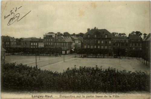 Longwy-Haut - Perspective sur la partie basse de la Ville