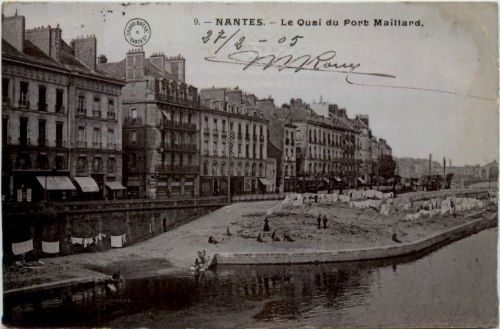 Nantes - Le Quai du Port Maillard
