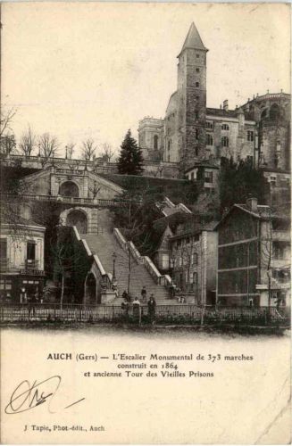 Auch - L Escalier Monumental
