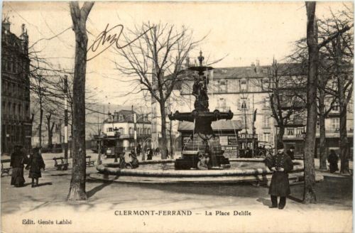 Clermont-Ferrand - La Place Delille