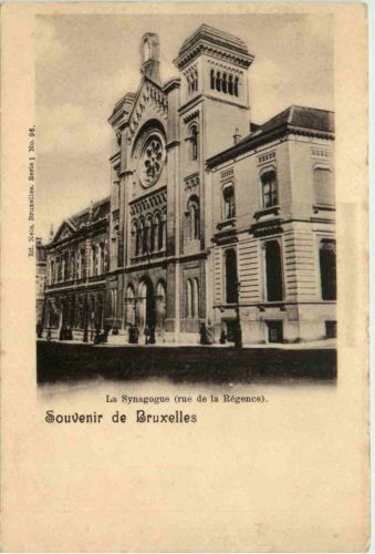 Souvenir de Bruxelles - La Synagogue