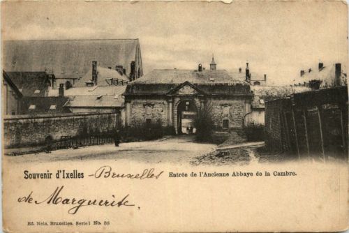 Souvenir d Ixelles - Entree de l Ancienne Abbaye