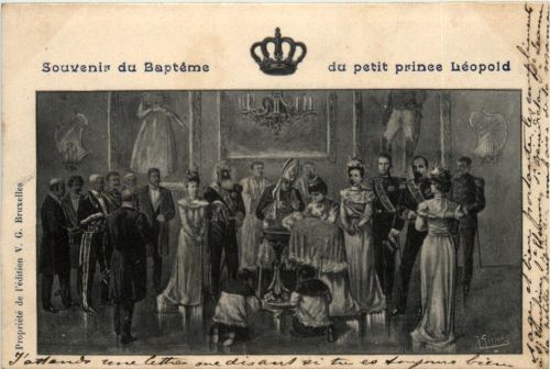 Souvenir du Bapteme du petit prince Leopold
