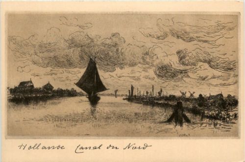 Hollande - Canal en Nord