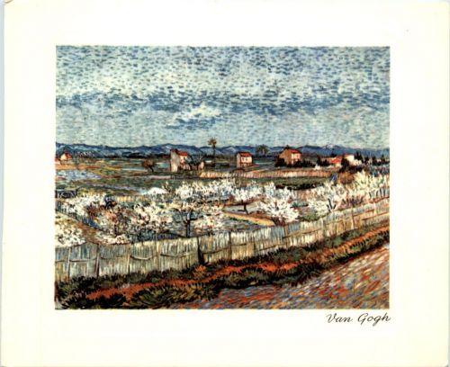 Künstlerkarte van Gogh