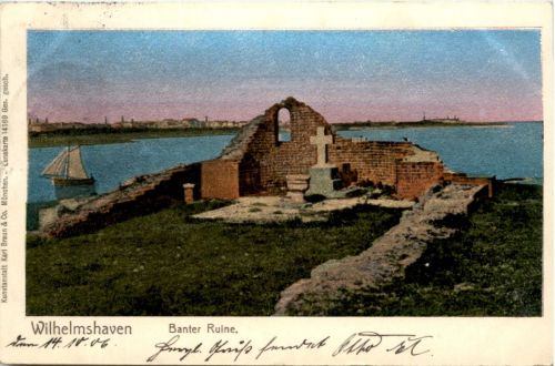 Wilhelmshaven - Banter Ruine - Lunakarte