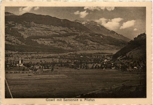 Giswil mit Sarnersee