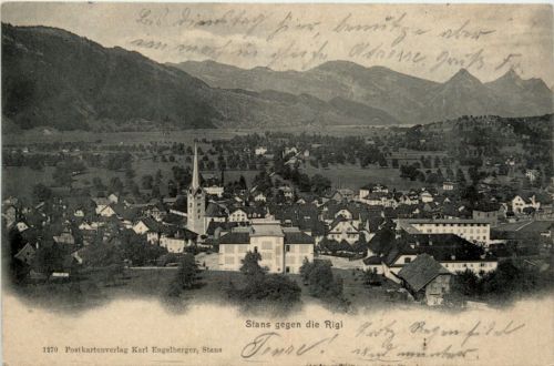Stans gegen die Rigi - Quartiermeister Schützen Bataillon No 4