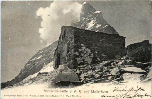 Matterhornhütte SAC und Matterhorn