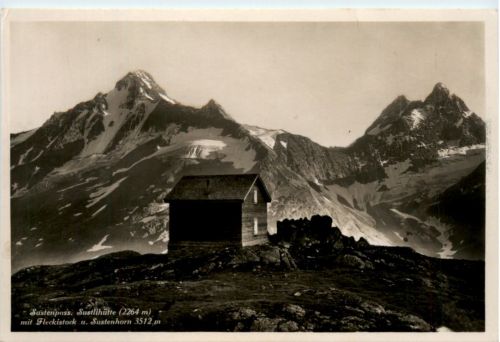Sustenpass - Sustlihütte