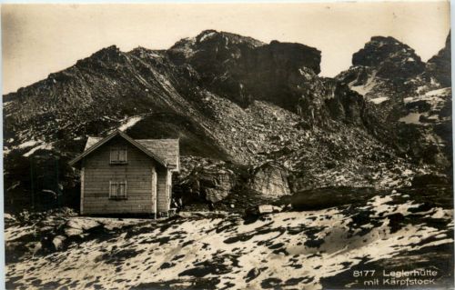 Leglerhütte mit Kärpfstock
