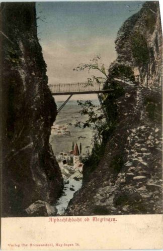 Alpbachschlucht ob Meyringen