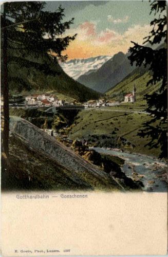 Gotthardbahn - Goeschenen