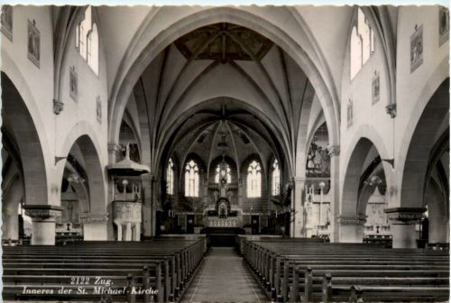 Zug - Inneres der St. Michael Kirche