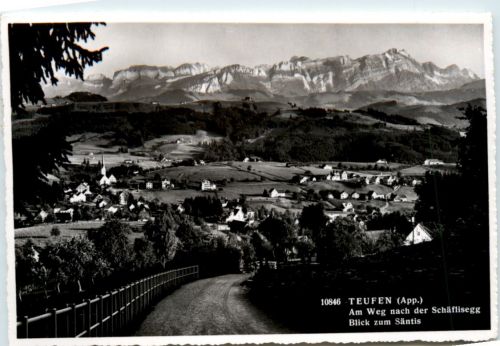 Teufen - Am Weg nach der Schäflisegg