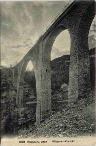 Rhätische Bahn - Wiesener Viadukt
