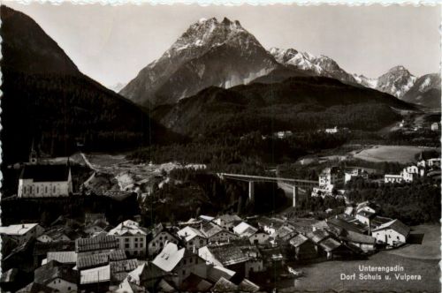 Dorf Schuls und Vulpera