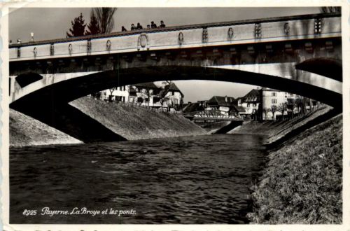 Payerne - La Broye et les ponts