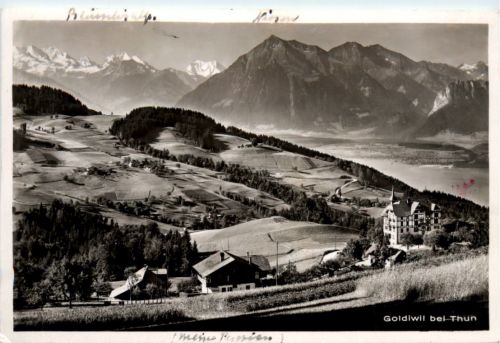 Goldiwil bei Thun - Feldpost 3. Reich