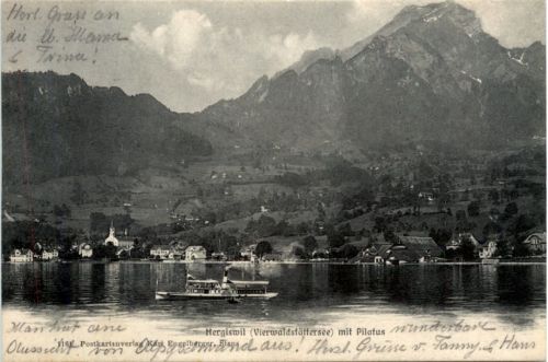 Hergiswil mit Pilatus