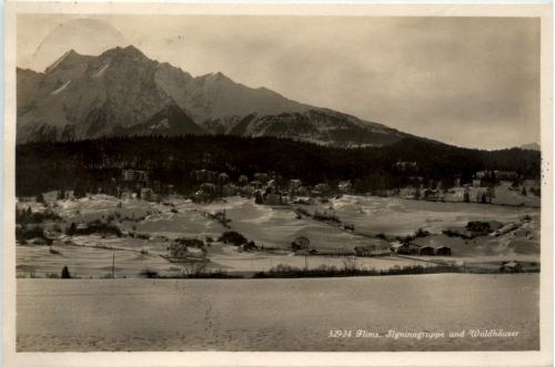 Flims - Signinagruppe und Waldhäuser