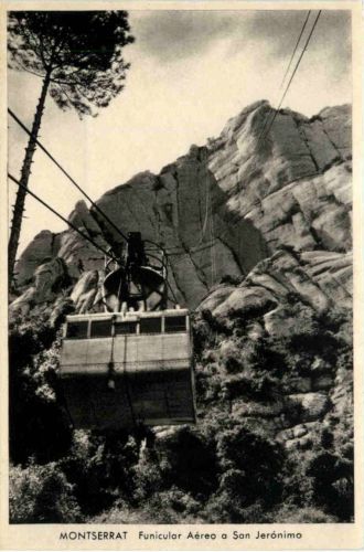 Montserrat - Funicular Aereo a San Jeronimo