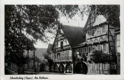 Schwalenberg - Am Rathaus