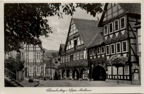 Schwalenberg - Am Rathaus