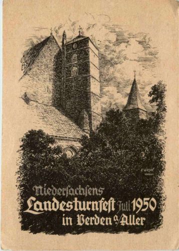 Verden - Niedersachsens Landesturnfest 1950