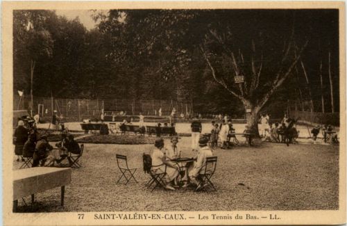 Saint Valery en Caux - Le Tennis