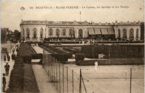 Deauville - Plage Fleurie - Le Tennis
