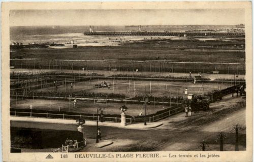 Deauville - Plage Fleurie - Le Tennis