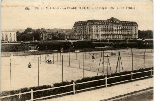 Deauville - La Plage Fleurie - Les Tennis