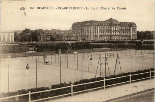 Deauville - La Plage Fleurie - Les Tennis