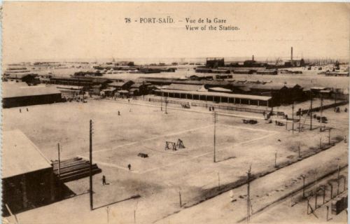 Port Said - View of the station