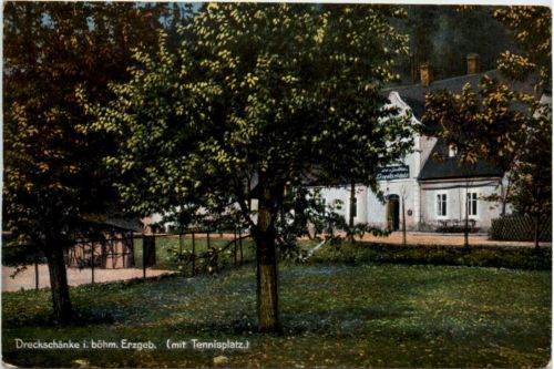 Dreckschenke im böhmischen Erzgebirge - Tennisplatz