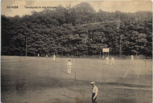 Barmen - Tennisplatz in den Anlagen