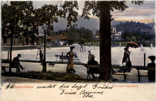 Baden-Baden - Lawn Tennis Platz