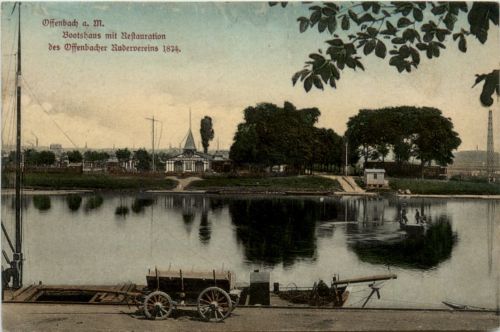 Offenbach - vom Bootshaus Restauration