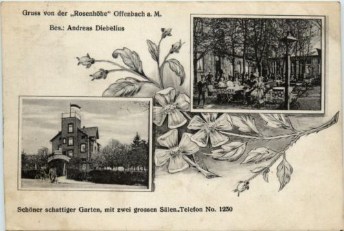 Offenbach - Gruss von der Rosenhöhe