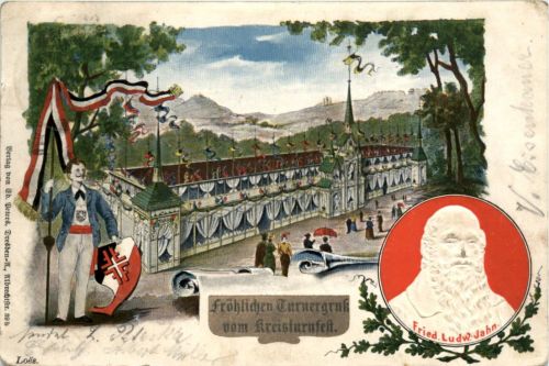 Offenbach - Kreisturnfest - Litho