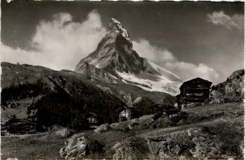 Zermatt, Winkelmatten und Matterhorn