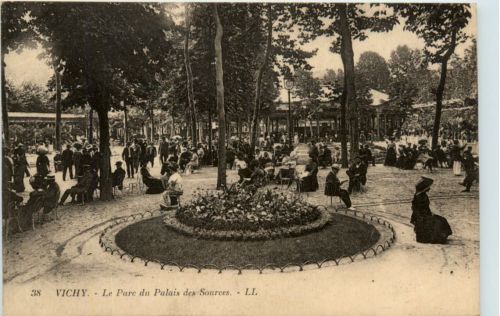 Vichy, Le Pare du Palais des Sources