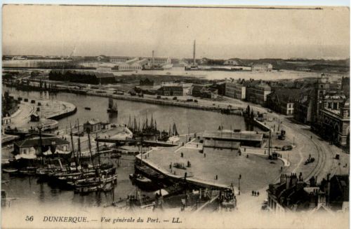 Dunkerque, Vue generale du Port
