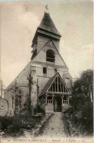 Environs dÀbbeville, Mareuil - LÈglise
