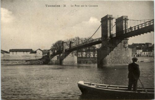 Tonneins, Le Pont sur la Garonne