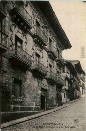 Fuenterrabia, Calle Mayor
