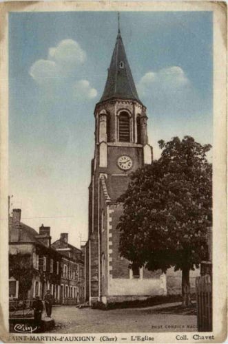 Saint-Martin-dÀuxigny, LÈglise