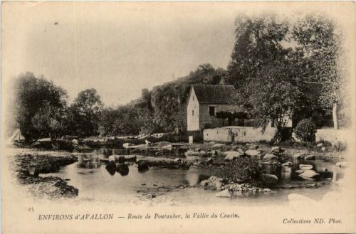 Environs dÀvallon, Route de pontauberYonne
